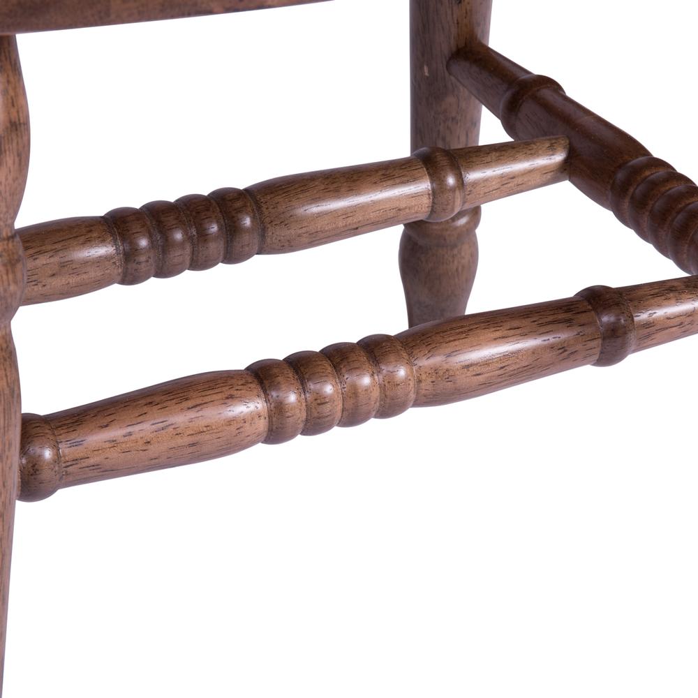 Carolina Crossing Windsor Side Chair-Set of 2 in Antique Honey