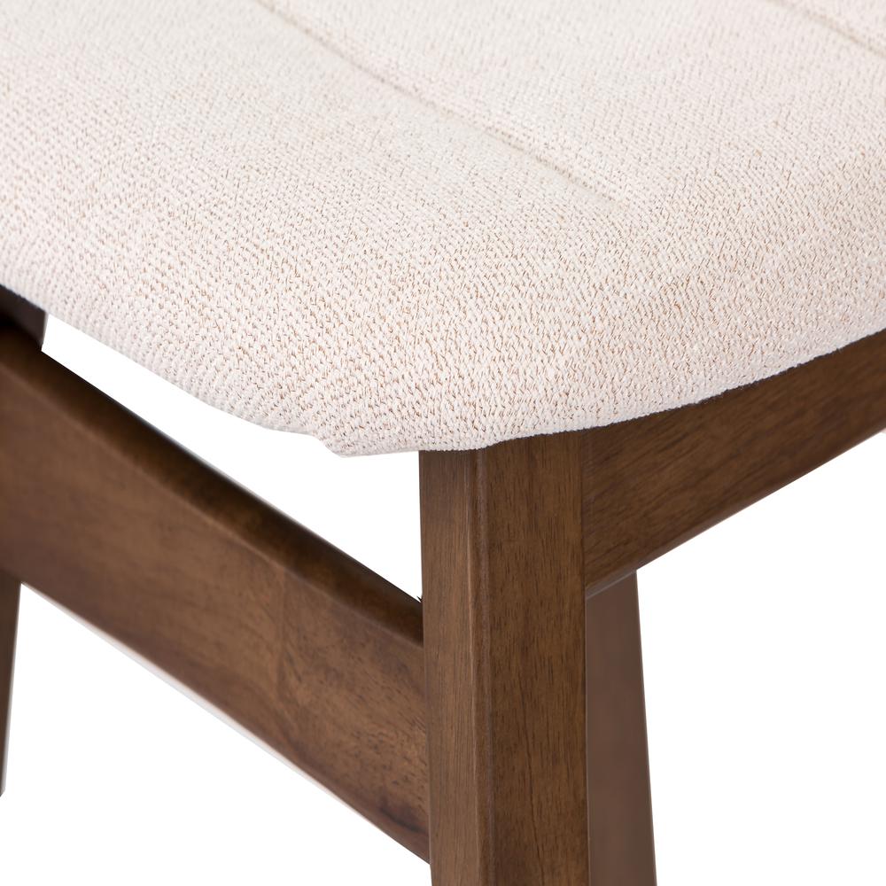 Space Savers 24 Inch Counter Chair - Light Tan (RTA)-Set of 2 in Satin Walnut