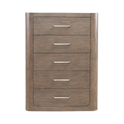 California King Shelter Bed, Dresser & Mirror, Chest, Nightstand Set