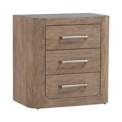 California King Shelter Bed, Dresser & Mirror, Night Stand Set - Burnished Clay