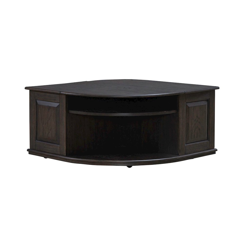 Wallace 3 Piece Set for Living Room - Cocktail Table, 2 End Tables - Aged Oak