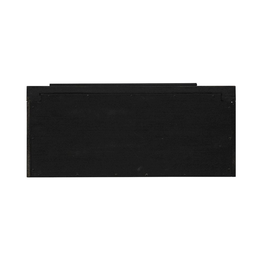 2 Piece Bunching Bookcase Set for Home Office - Aged Charcoal,Rub Thru & Caramel