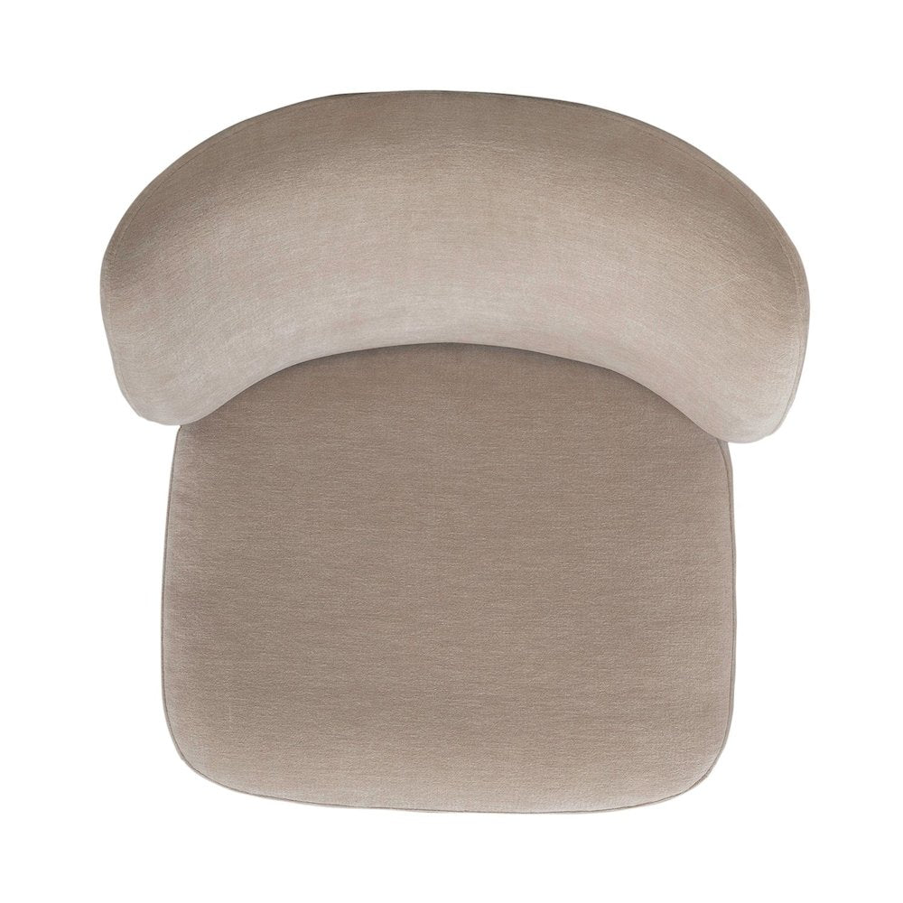 Accent Dining Chairs with Castors - Wicker Upholstry - Set of Four