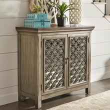 Westridge 2 Door Accent Cabinet in Wirebrushed Gray