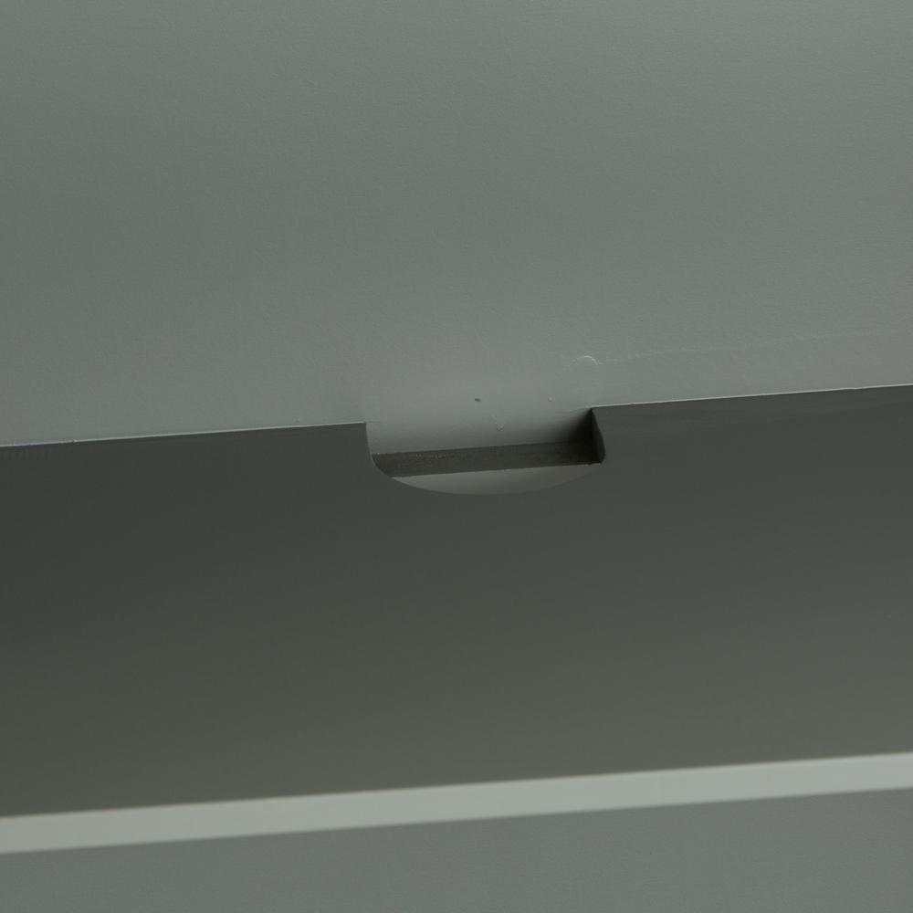Westridge 3 Door Accent Cabinet in Wirebrushed Gray