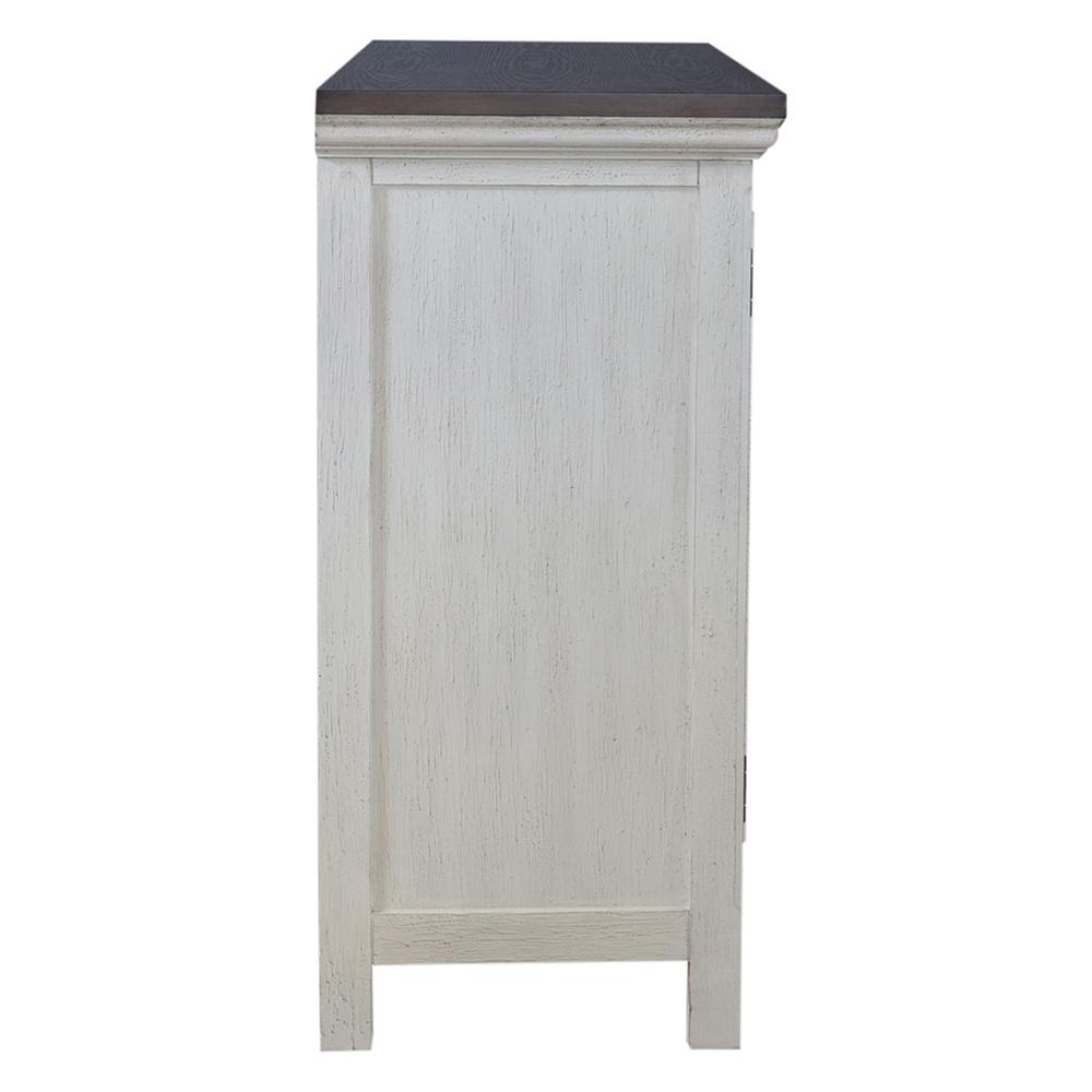 Westridge 2 Door Accent Cabinet in Wirebrushed Gray