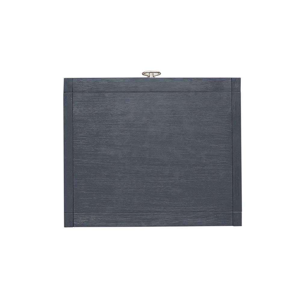 East End 1 Drawer Accent Table in Wirebrushed Denim