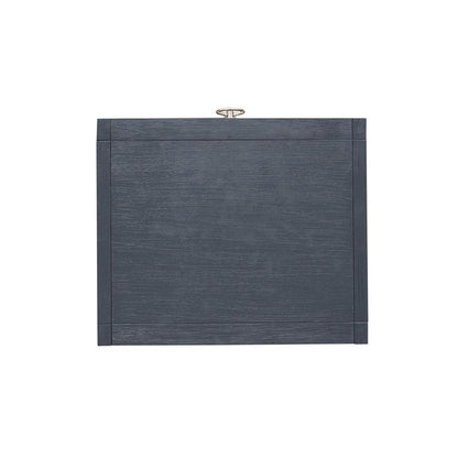 East End 1 Drawer Accent Table in Wirebrushed Denim