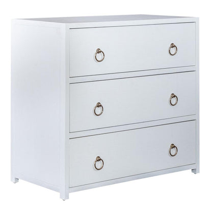 East End Accent Cabinet in Wirebrushed White