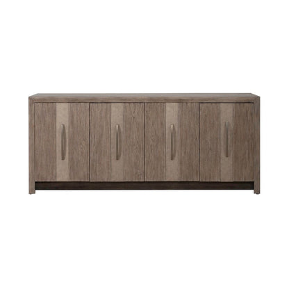 Lafayette 4 Door Accent Cabinet  - Weathered Tobacco