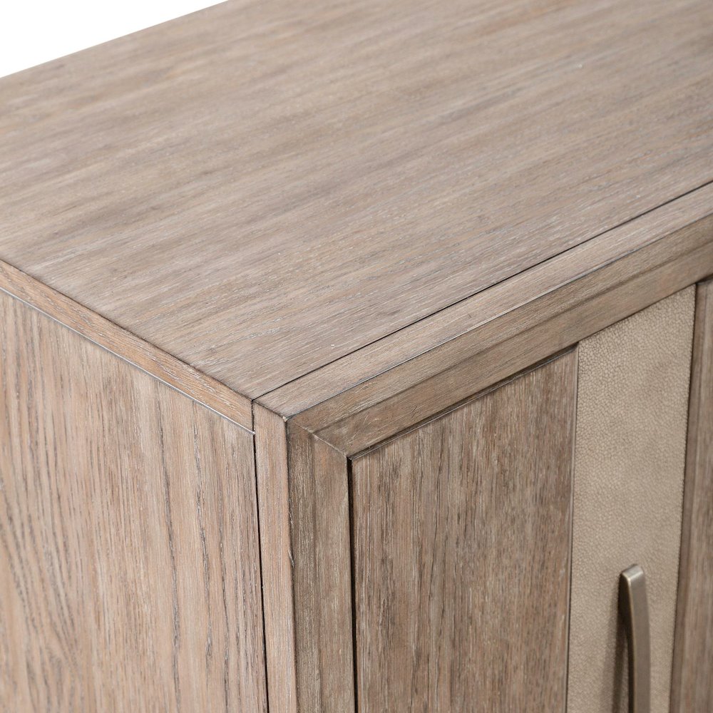 Lafayette 4 Door Accent Cabinet  - Weathered Tobacco