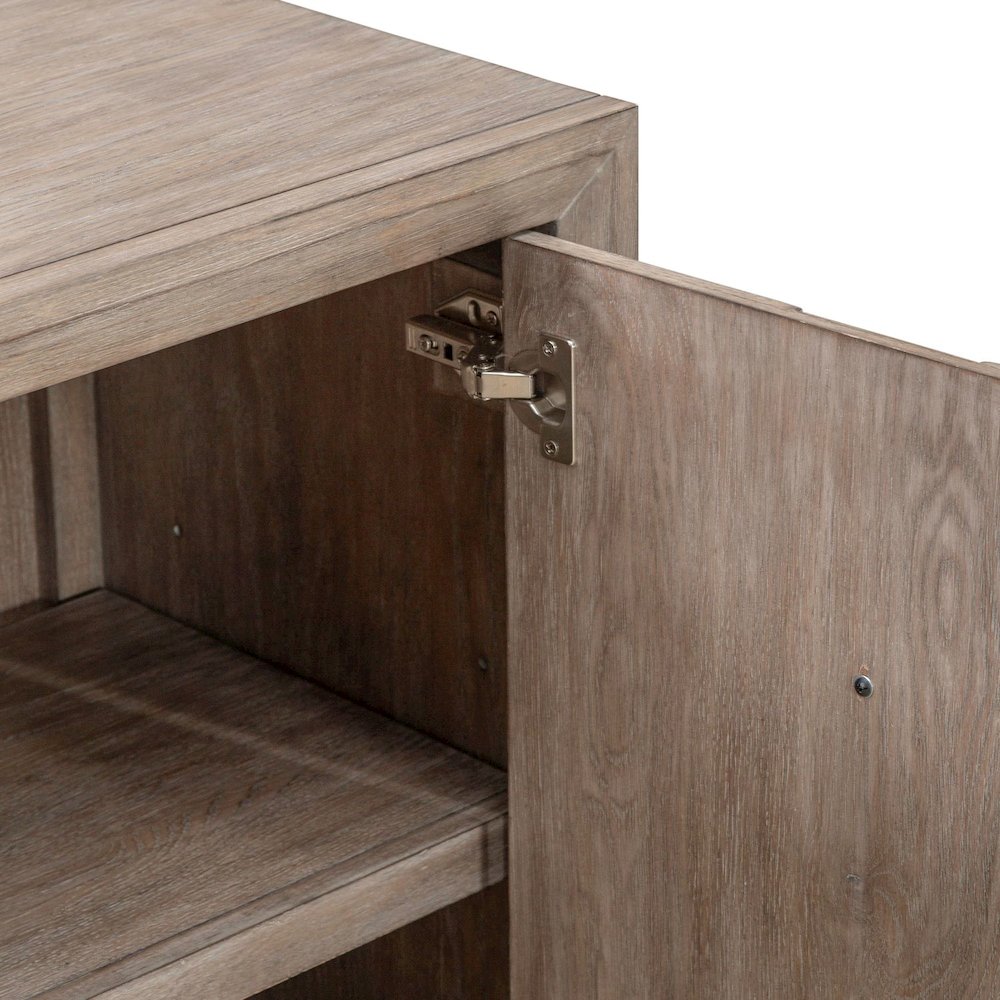 Lafayette 4 Door Accent Cabinet  - Weathered Tobacco