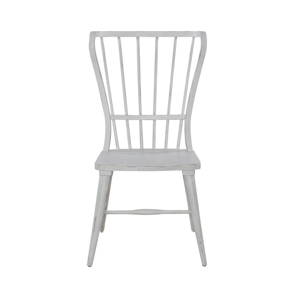 River Place Windsor Back Side Chair (RTA) - Set of 2 in Pine Solids & Veneers