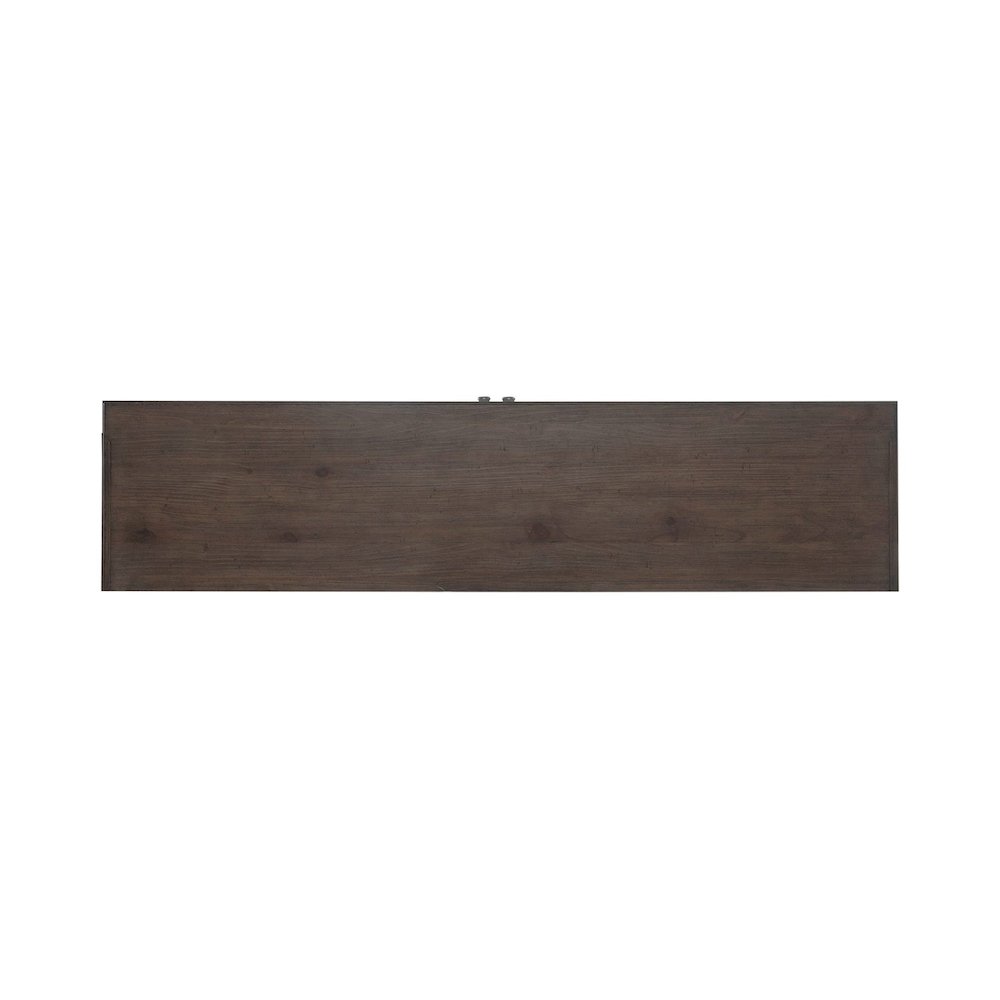 River Place 75 Inch Entertainment Console - Riverstone White & Tobacco