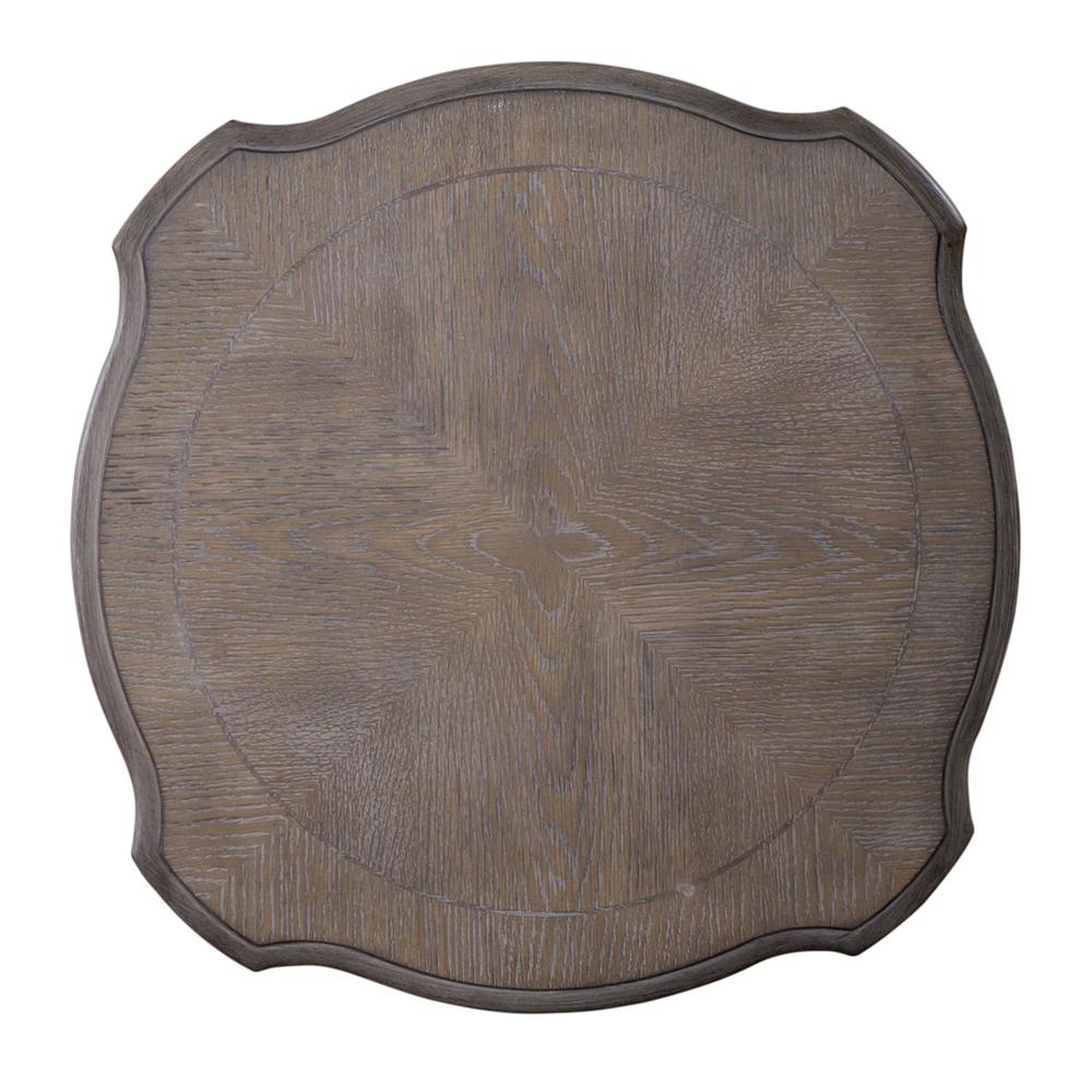 Magnolia Manor Round Accent Table in Antique White