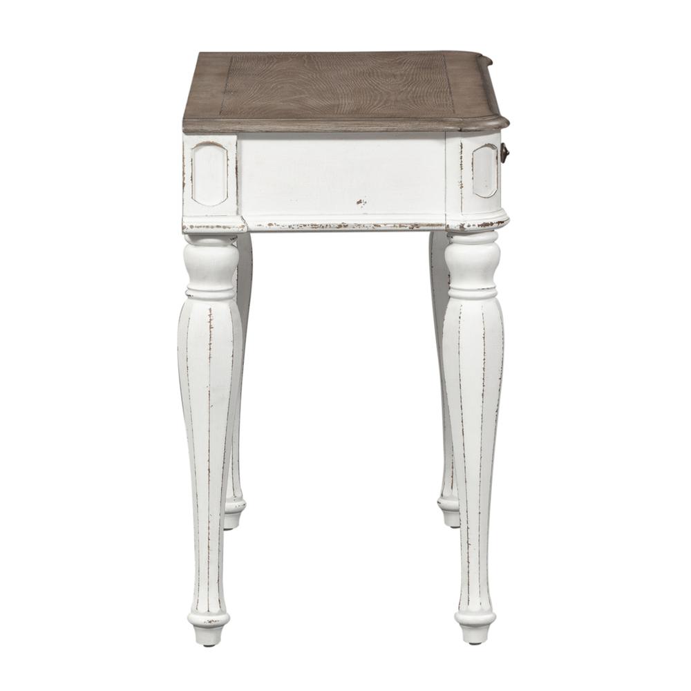 Magnolia Manor Accent Vanity Desk/Night Stand in Antique White