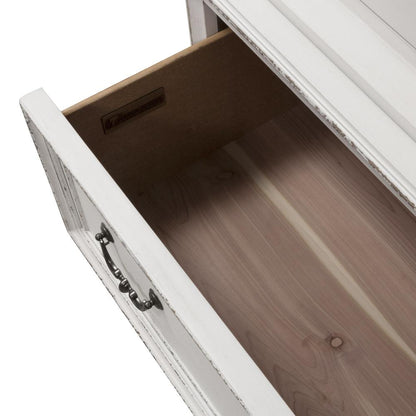 Magnolia Manor Armoire in Antique White