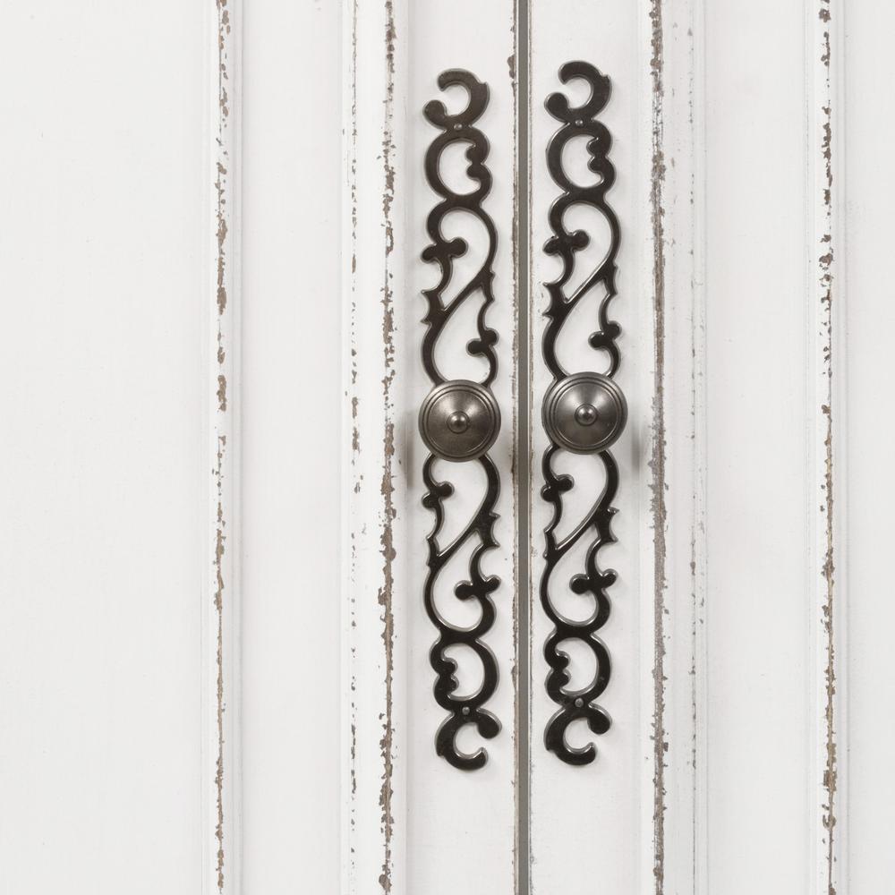 Magnolia Manor Armoire in Antique White