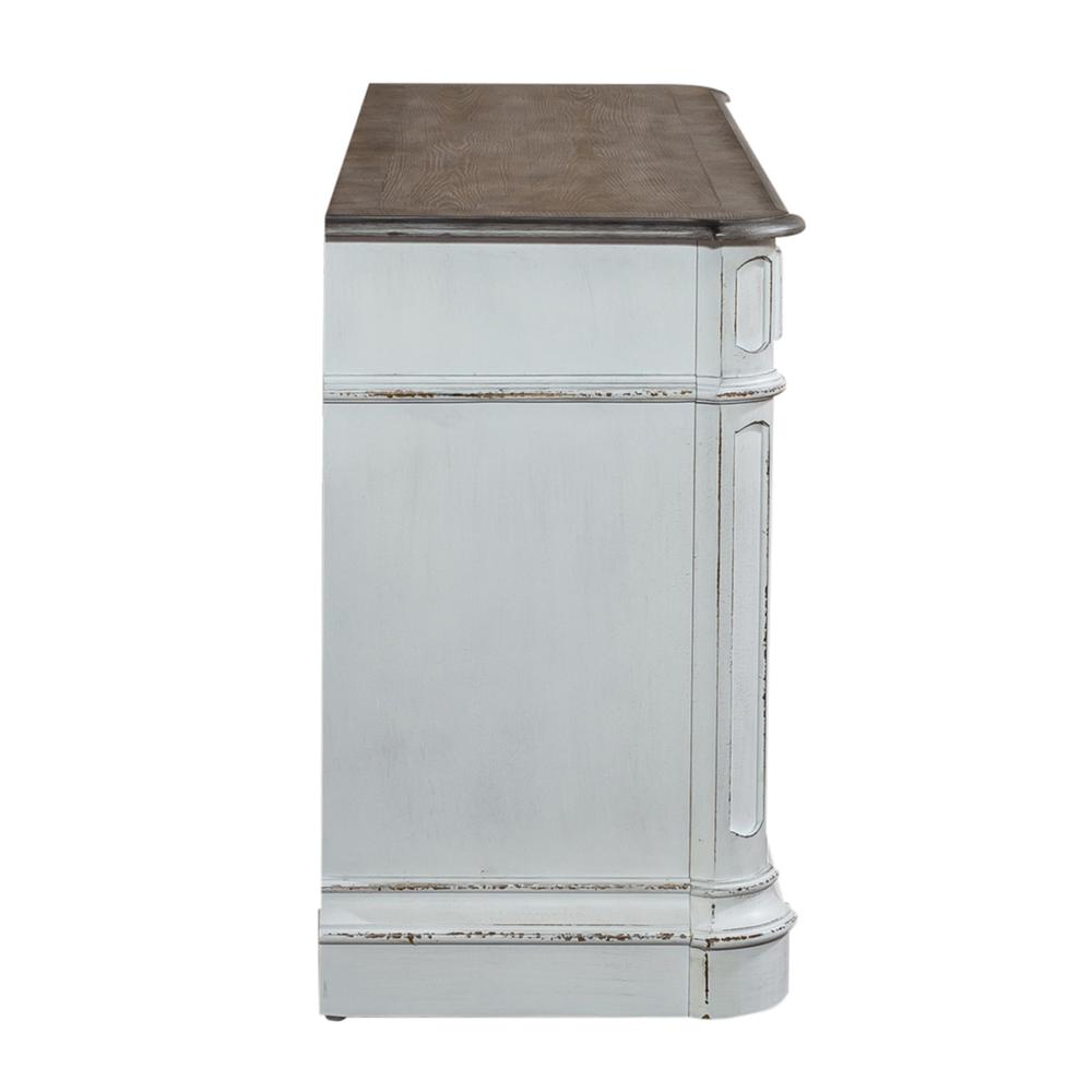 Magnolia Manor Credenza in Antique White