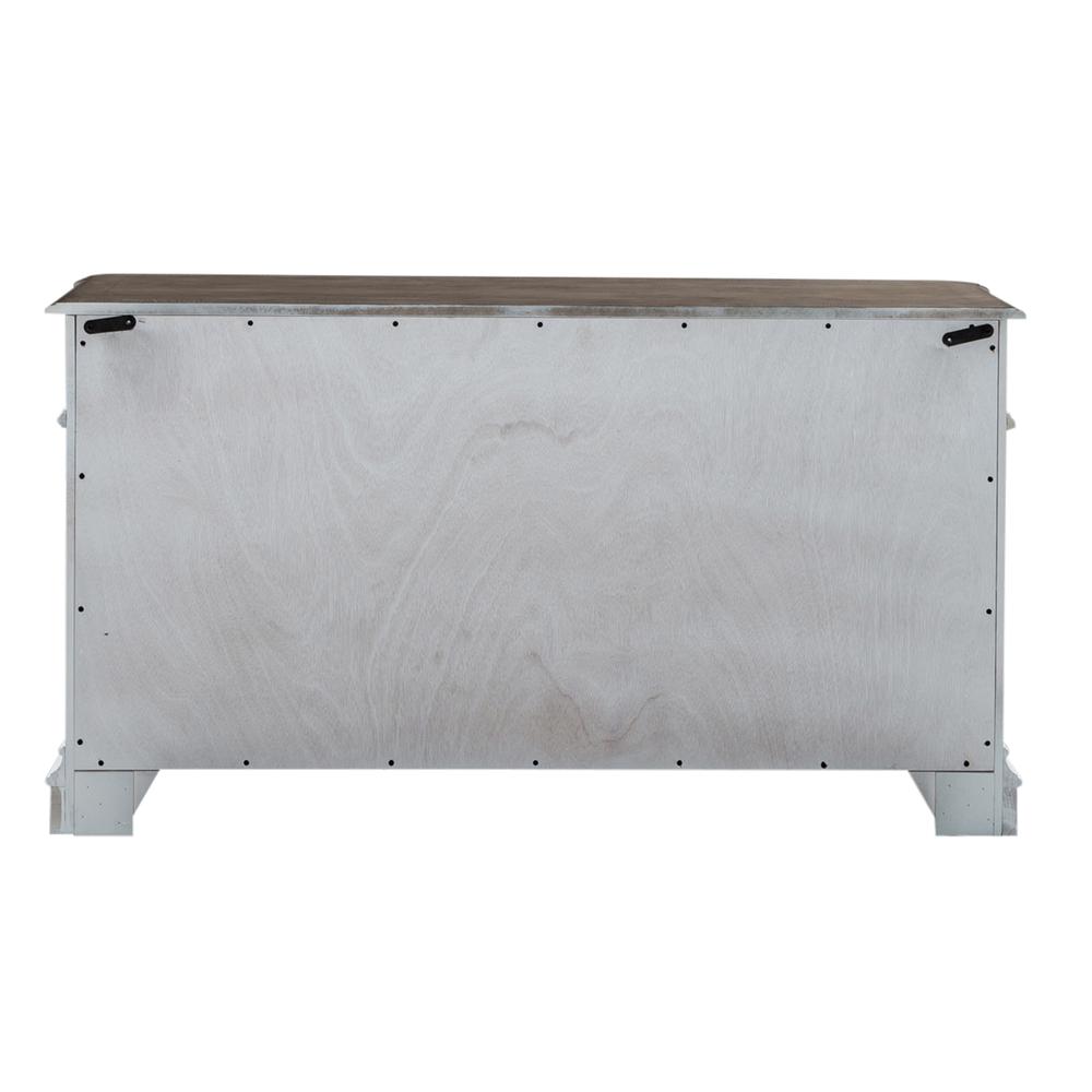 Magnolia Manor Credenza in Antique White