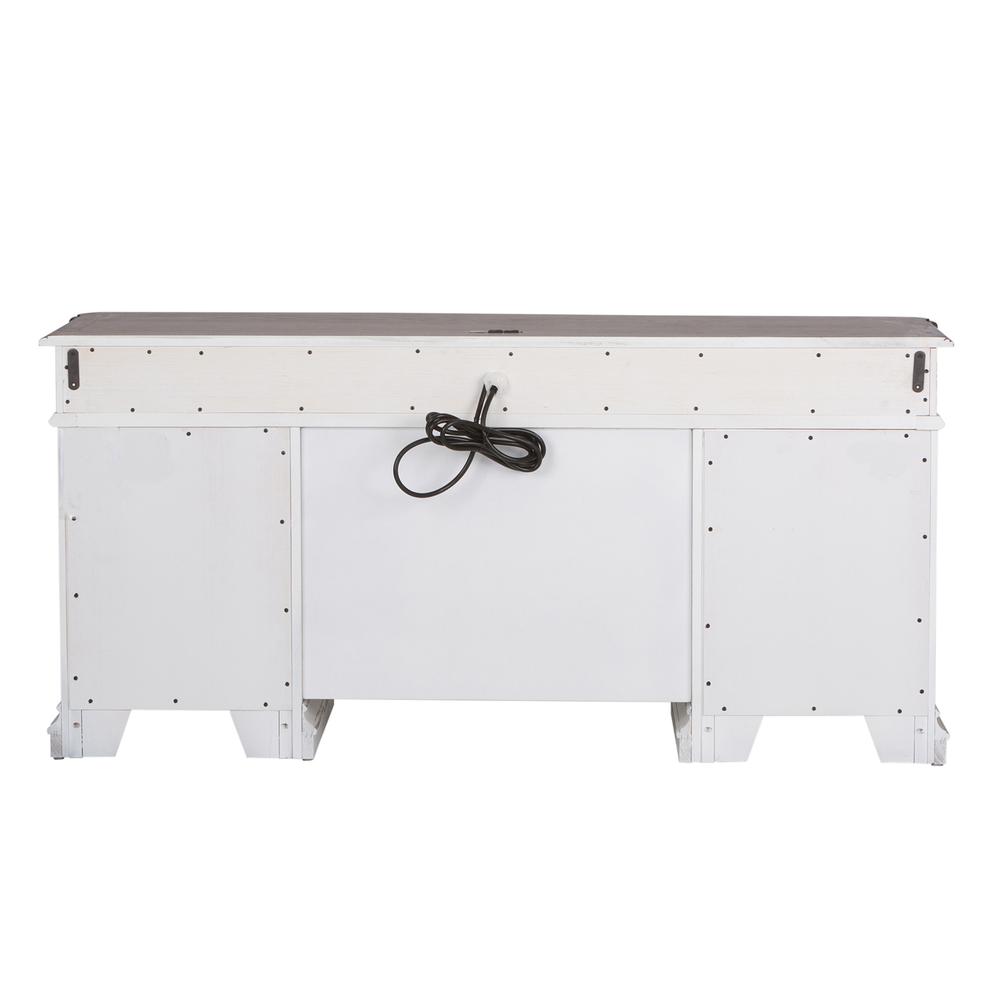 Magnolia Manor Credenza in Antique White