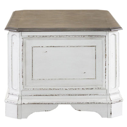 Magnolia Manor Storage Trunk in Antique White
