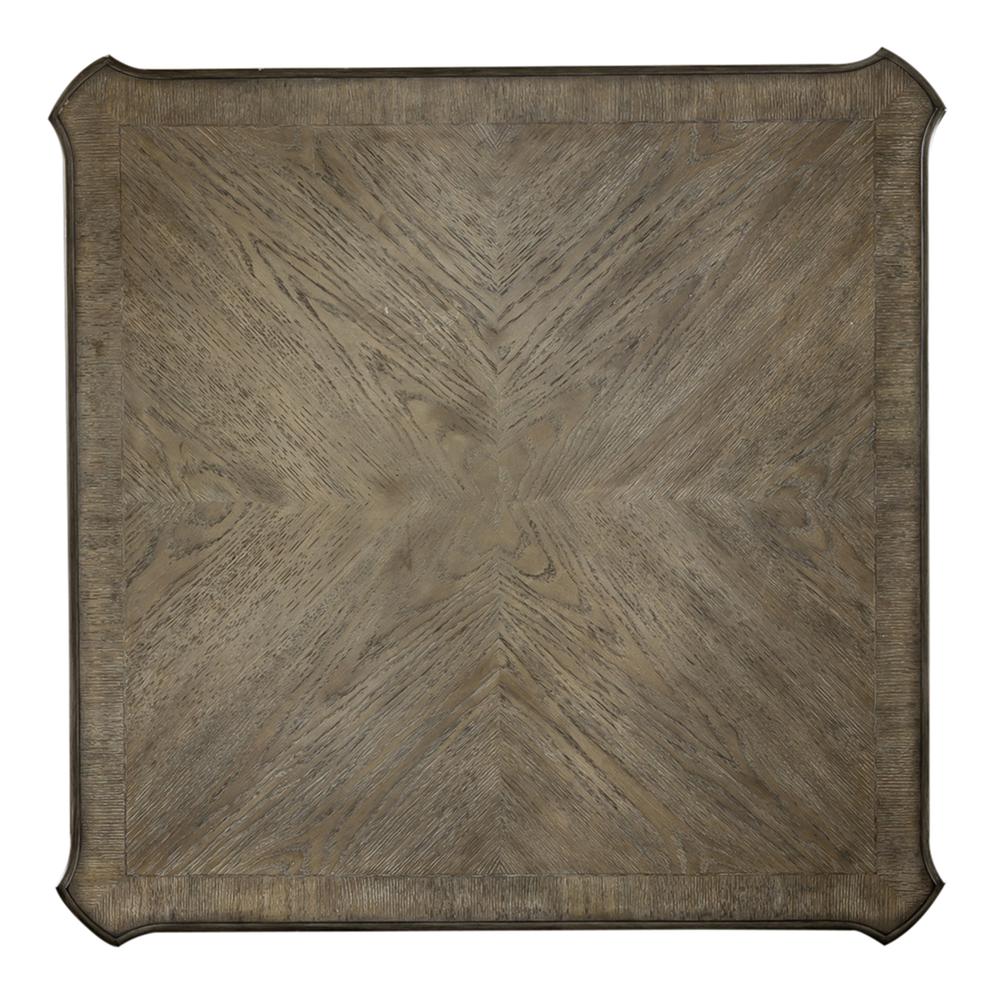 Magnolia Manor Oversized Square Cocktail Table in Antique White