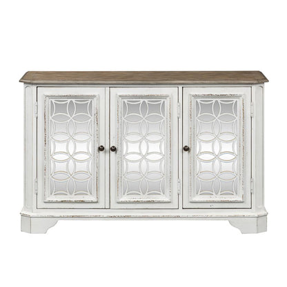 Magnolia Manor TV Console in Antique White