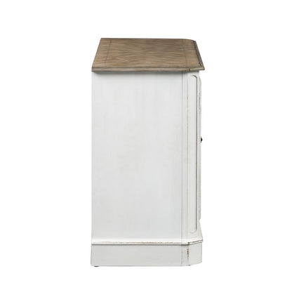 Magnolia Manor TV Console in Antique White