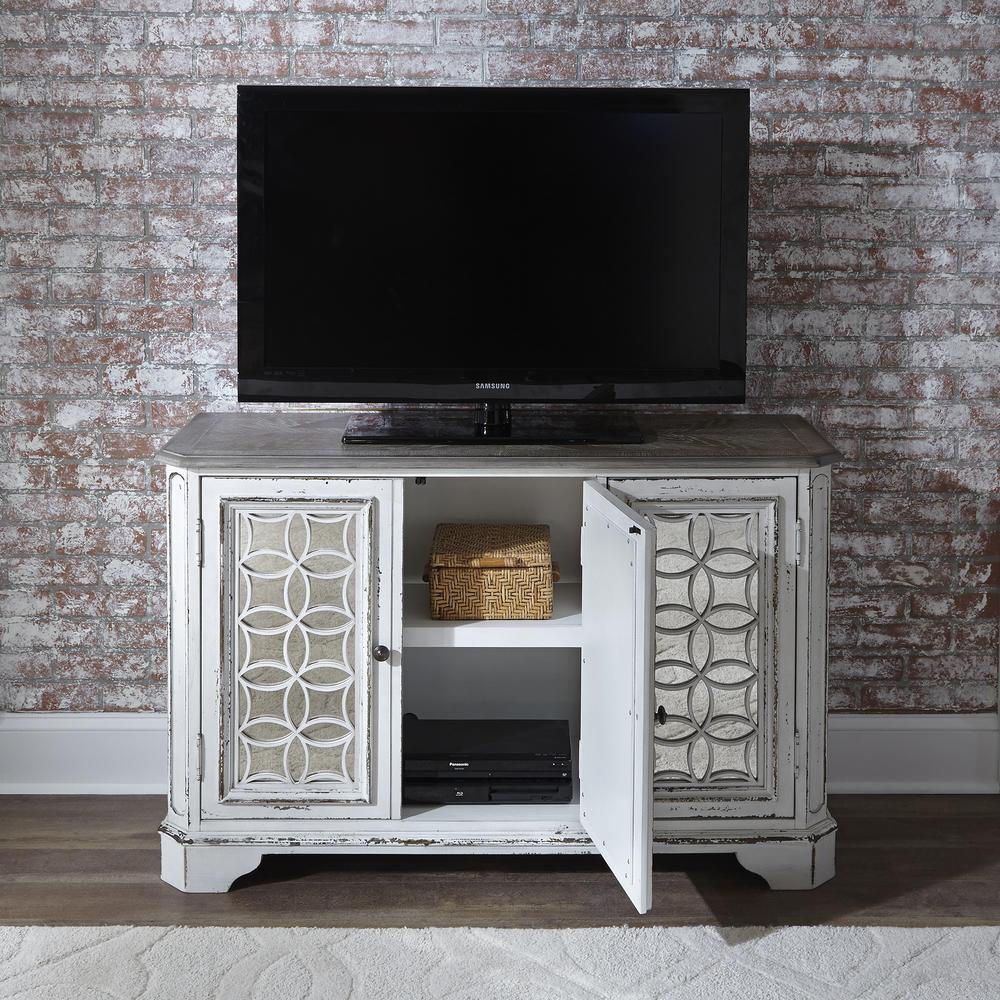 Magnolia Manor TV Console in Antique White