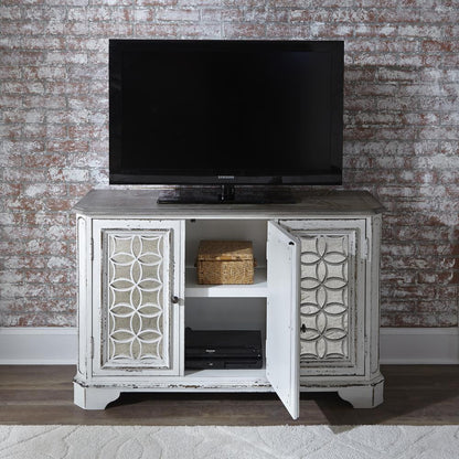 Magnolia Manor TV Console in Antique White