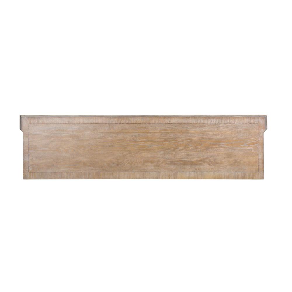 Magnolia Manor Entertainment TV Stand in Antique White
