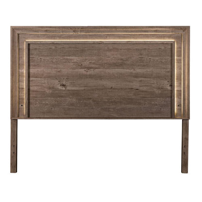 Horizons King Panel Bed in Graystone