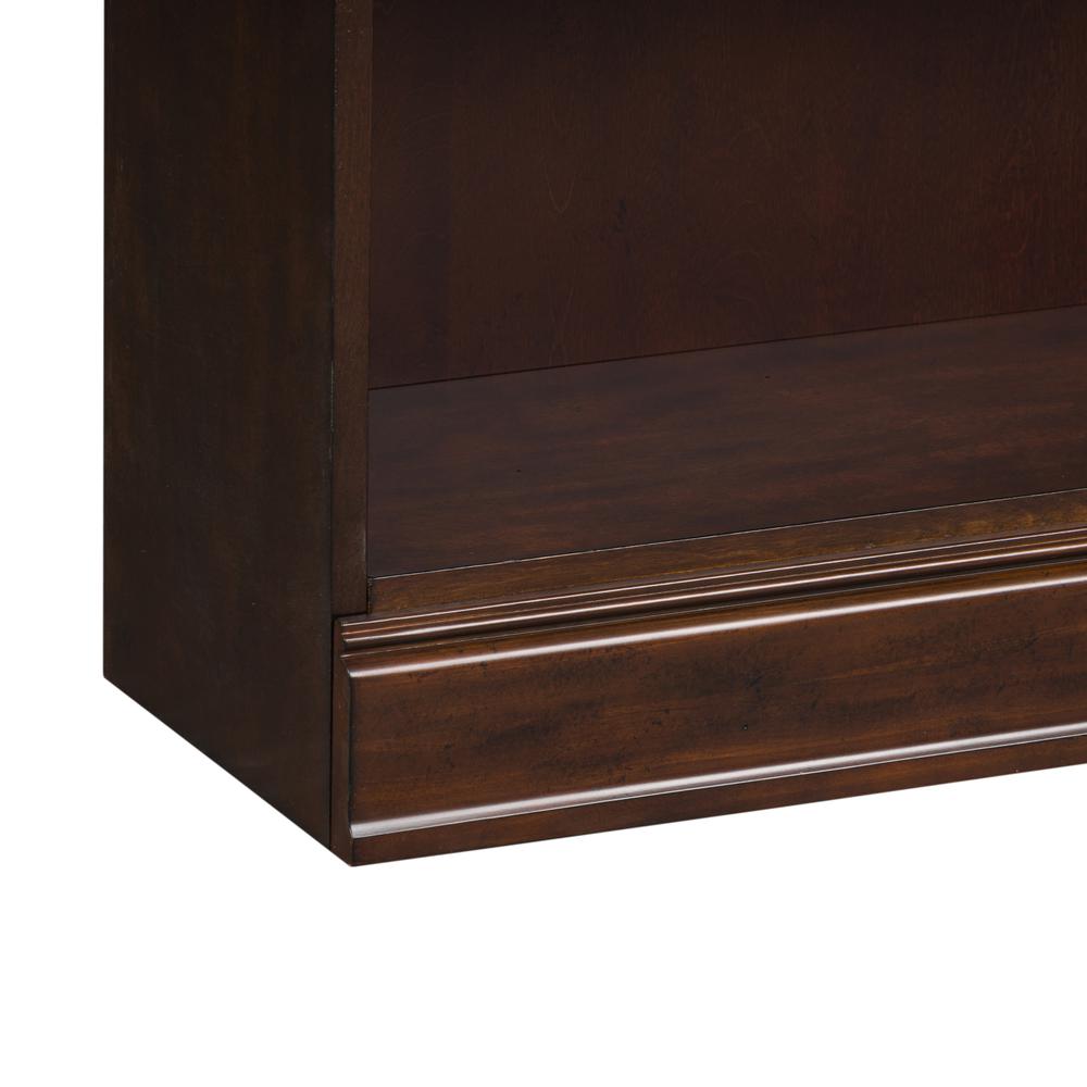 Brayton Manor Jr Executive 48 Inch Bookcase (RTA) in Cognac