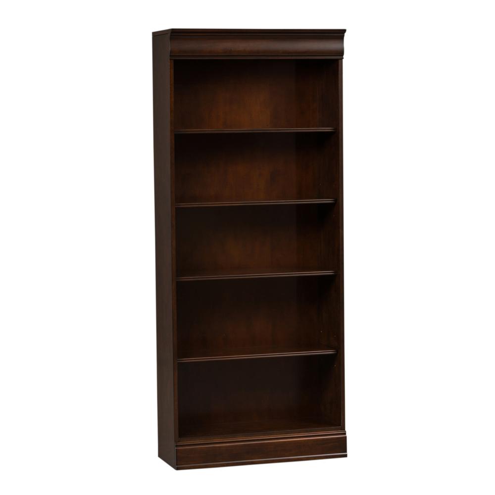Brayton Manor Jr Executive 72 Inch Bookcase (RTA) in Cognac