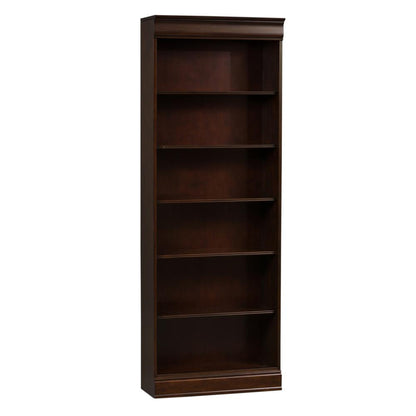 Brayton Manor Jr Executive 84 Inch Bookcase (RTA) in Cognac