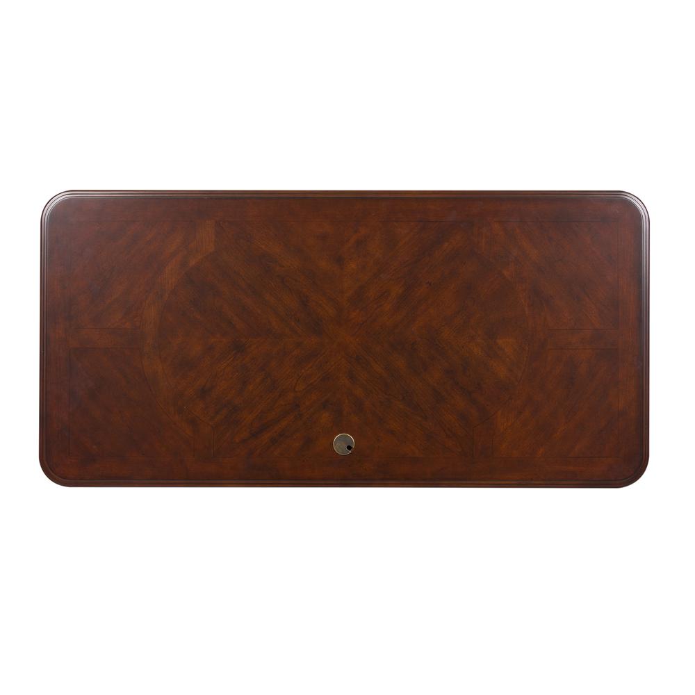Brayton Manor Jr Executive Desk in Cognac