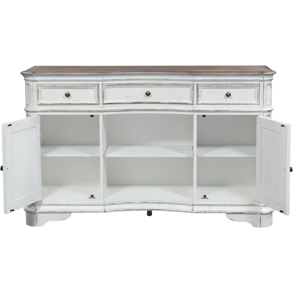 Magnolia Manor Server in Antique White