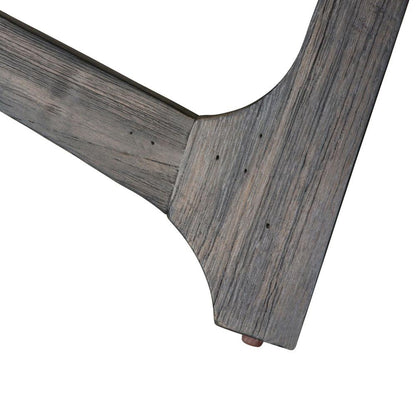 Cascade Round Cocktail Table in Wirebrush Rustic Brown