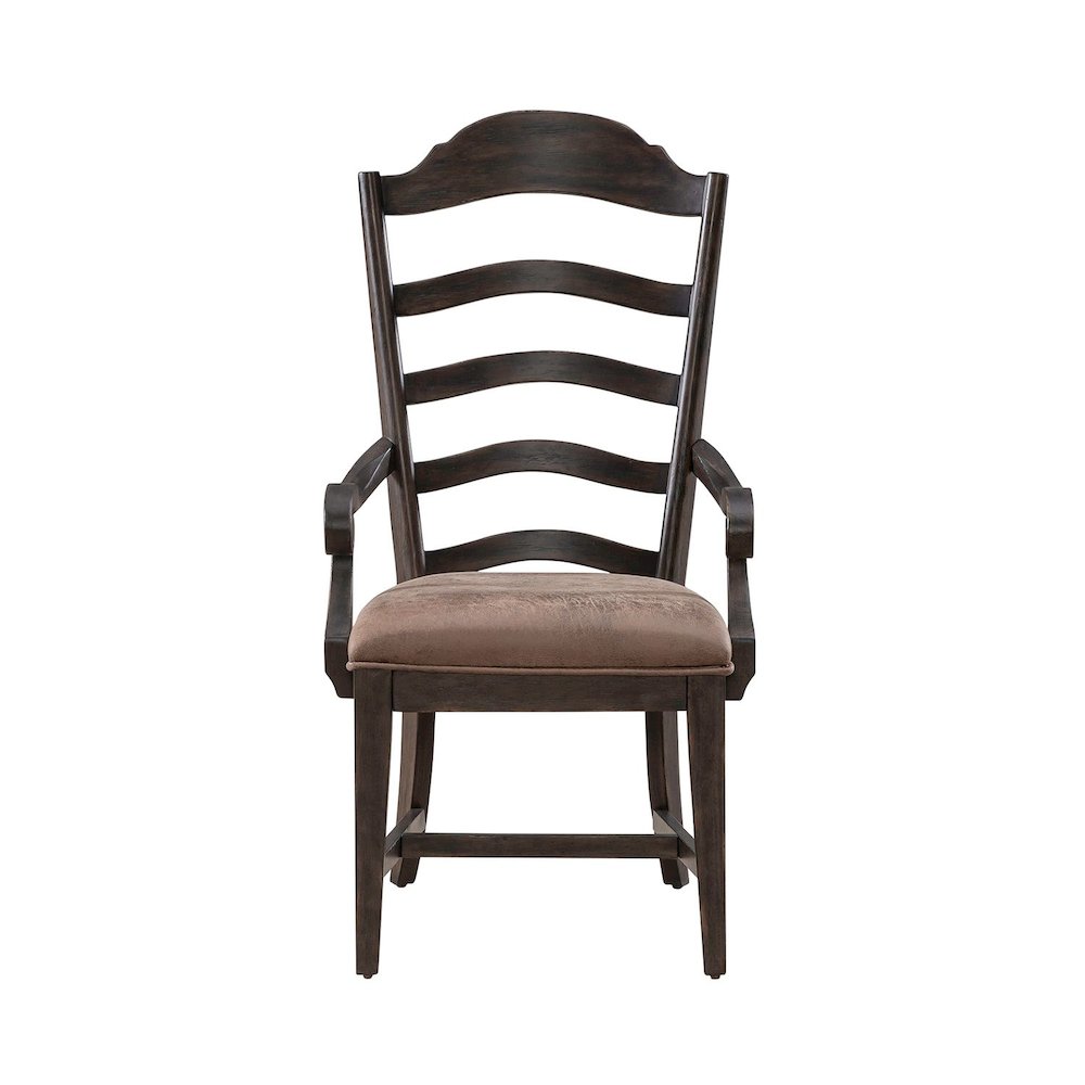 Paradise Valley Uph Ladder Back Arm Chair (RTA) - Set of 2