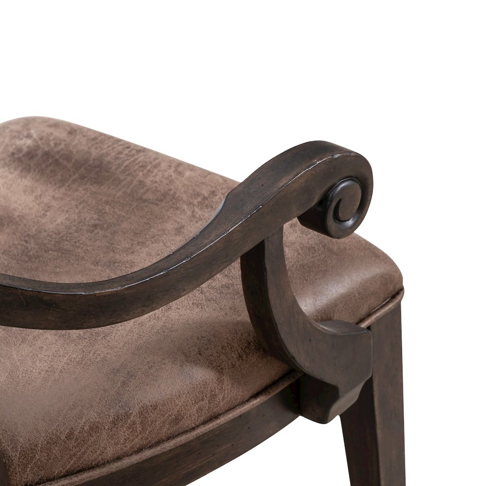 Paradise Valley Uph Ladder Back Arm Chair (RTA) - Set of 2