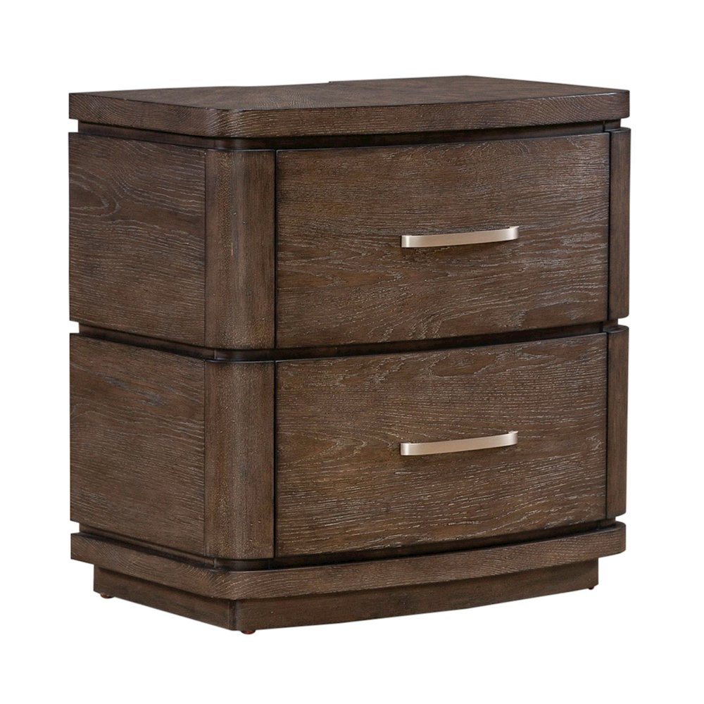California King Panel Bed LED Touch Light, Dresser & Mirror, Night Stand