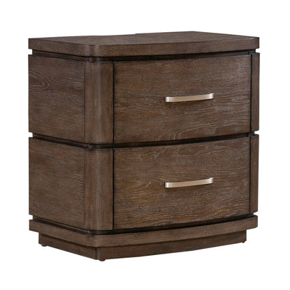 California King Panel Bed LED Touch Light, Dresser & Mirror, Night Stand