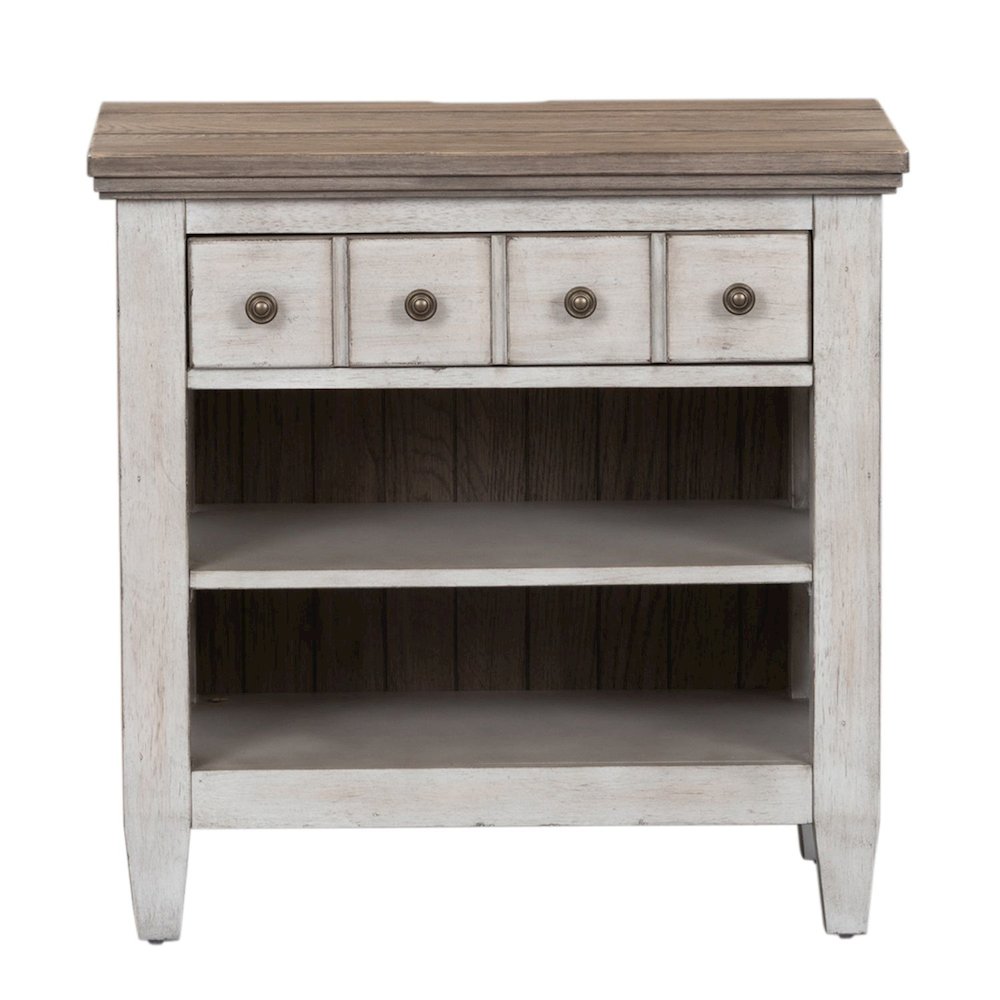 Heartland King Panel Bed, Dresser & Mirror, Chest, Night Stand