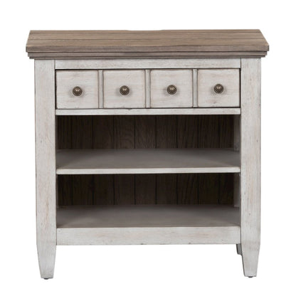 Heartland King Panel Bed, Dresser & Mirror, Chest, Night Stand