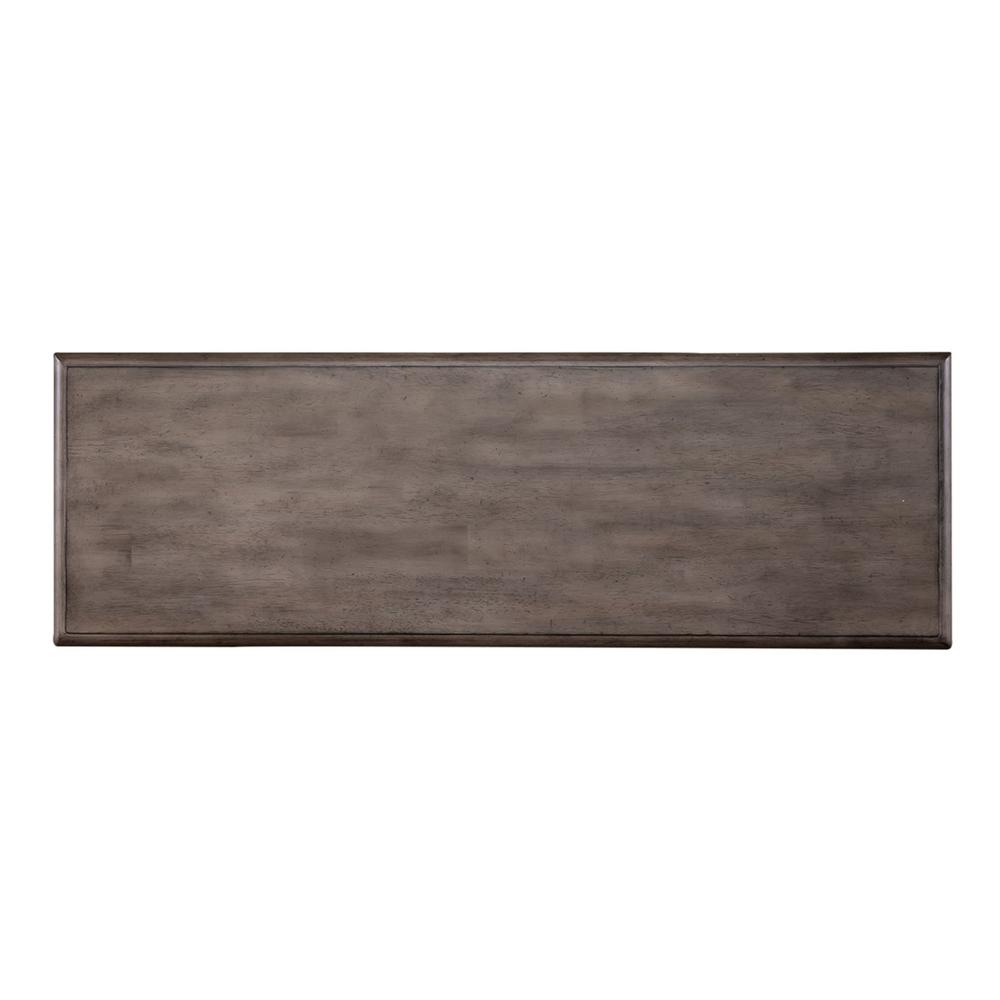 Ocean Isle Bench (RTA) in Antique White w/ Weathered Pine