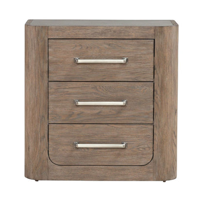 California King Shelter Bed, Dresser & Mirror, Night Stand Set - Burnished Clay