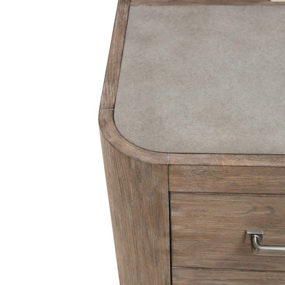 California King Shelter Bed, Dresser & Mirror, Night Stand Set - Burnished Clay