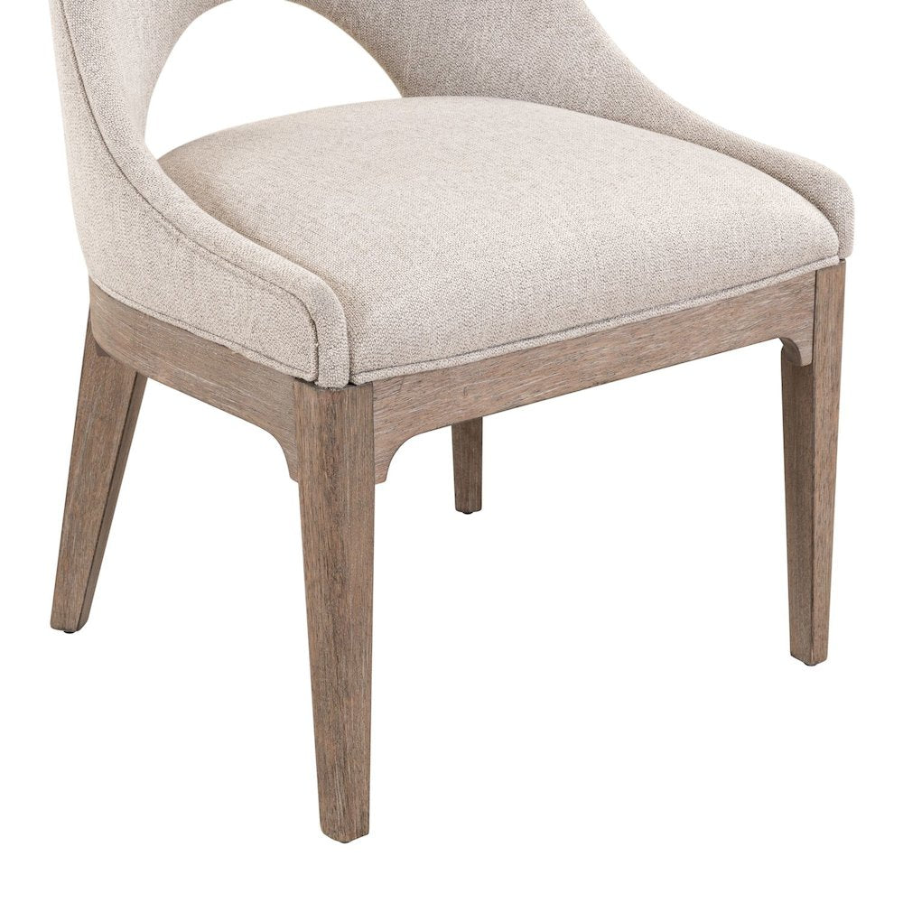 South Bend Upholstered Side Chair for Dining Room - Set of 2  - Burnished Clay
