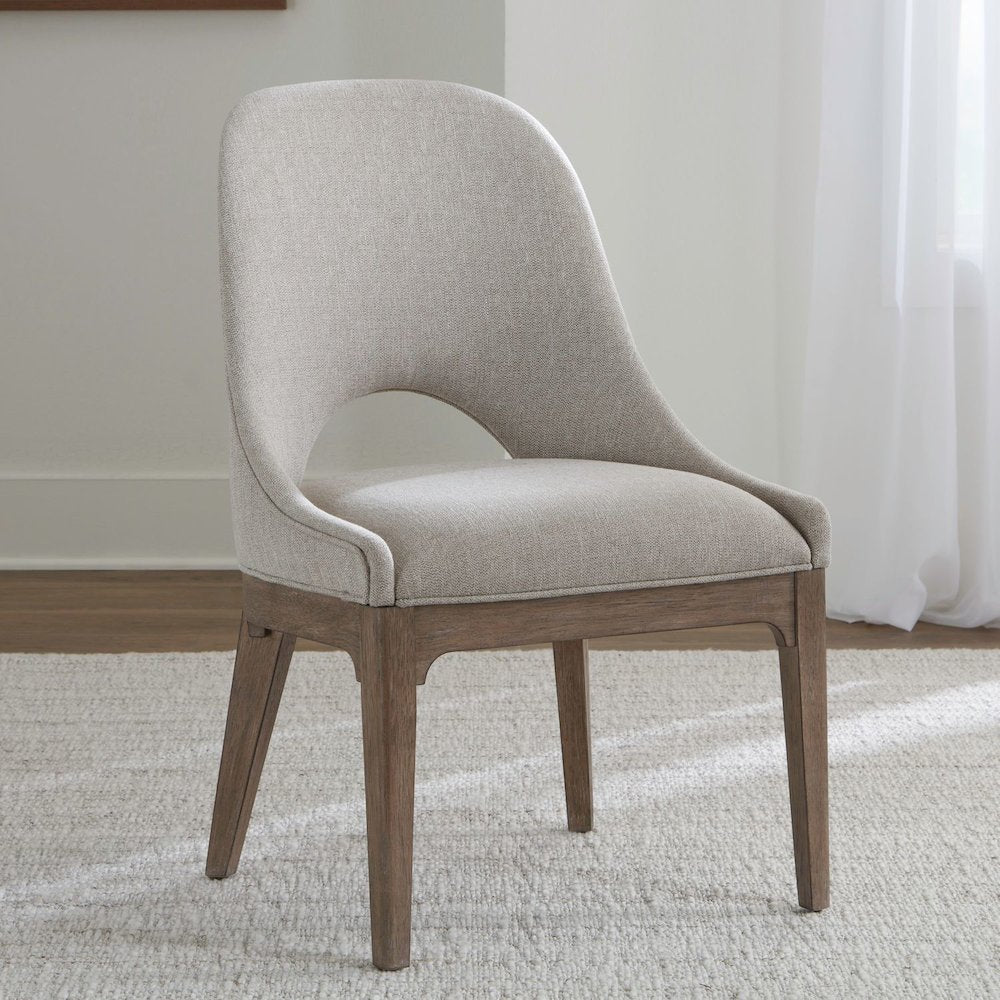 South Bend Upholstered Side Chair for Dining Room - Set of 2  - Burnished Clay